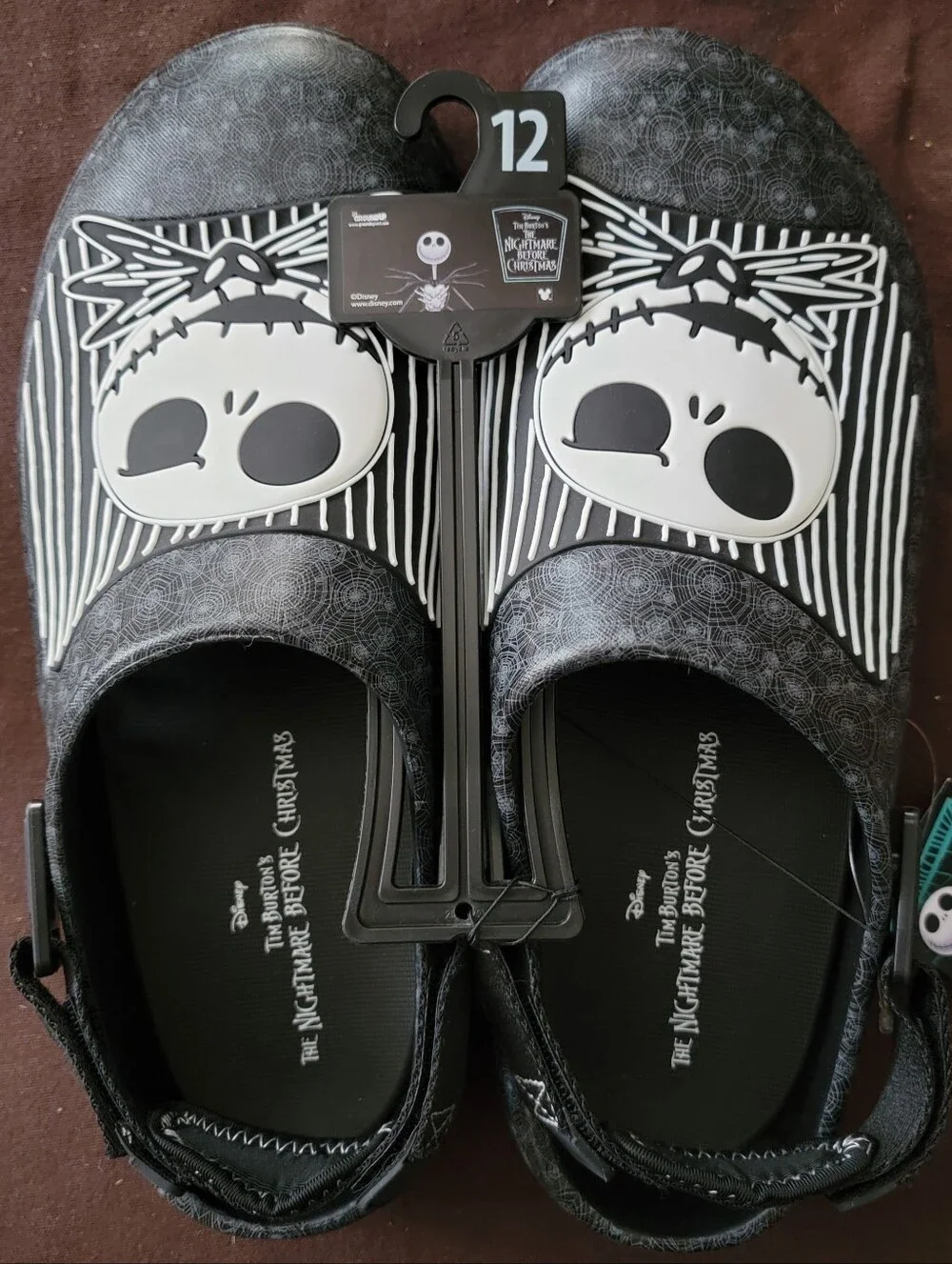 Men's Ground Up Nightmare Before Christmas Clog Sandal Shoes Disney Size 12 New